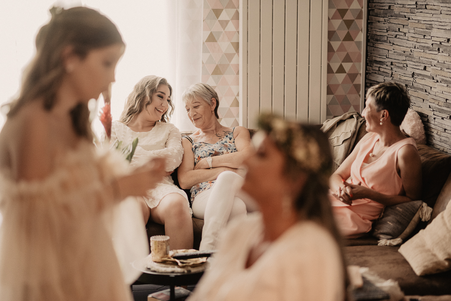 mariage à la maison