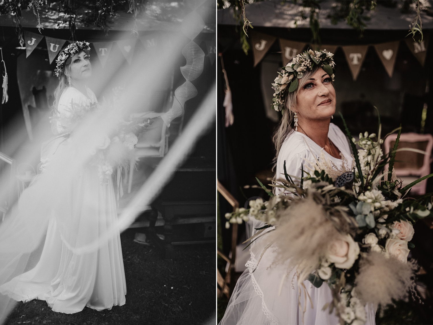 mariage à la maison