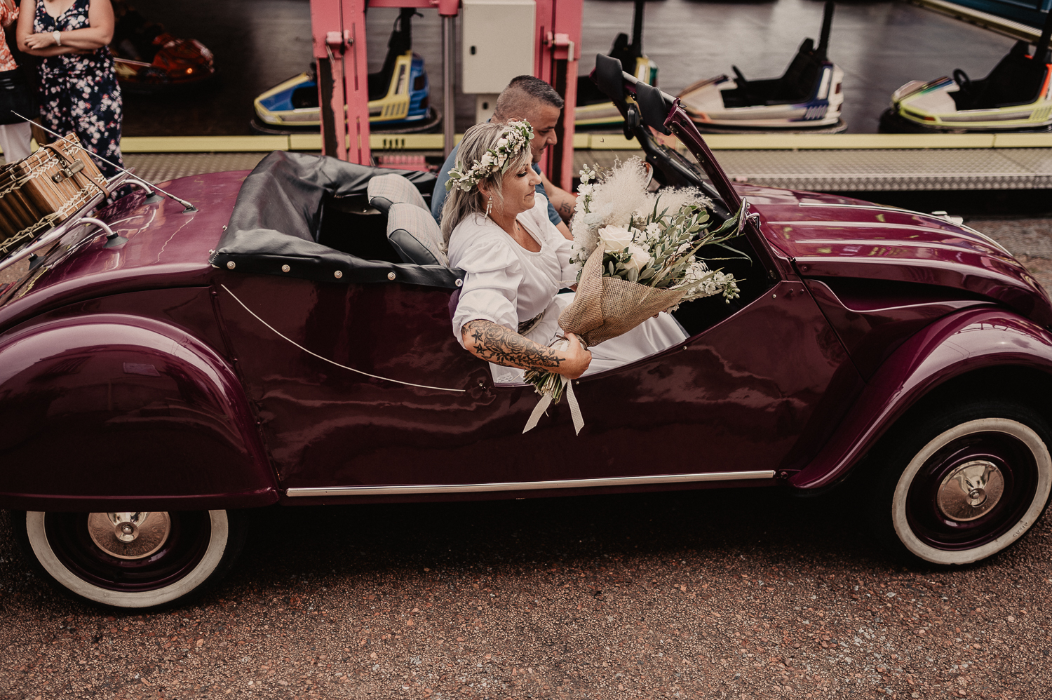 mariage à la maison