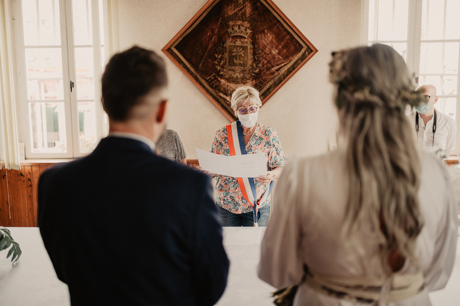 mariage à la maison