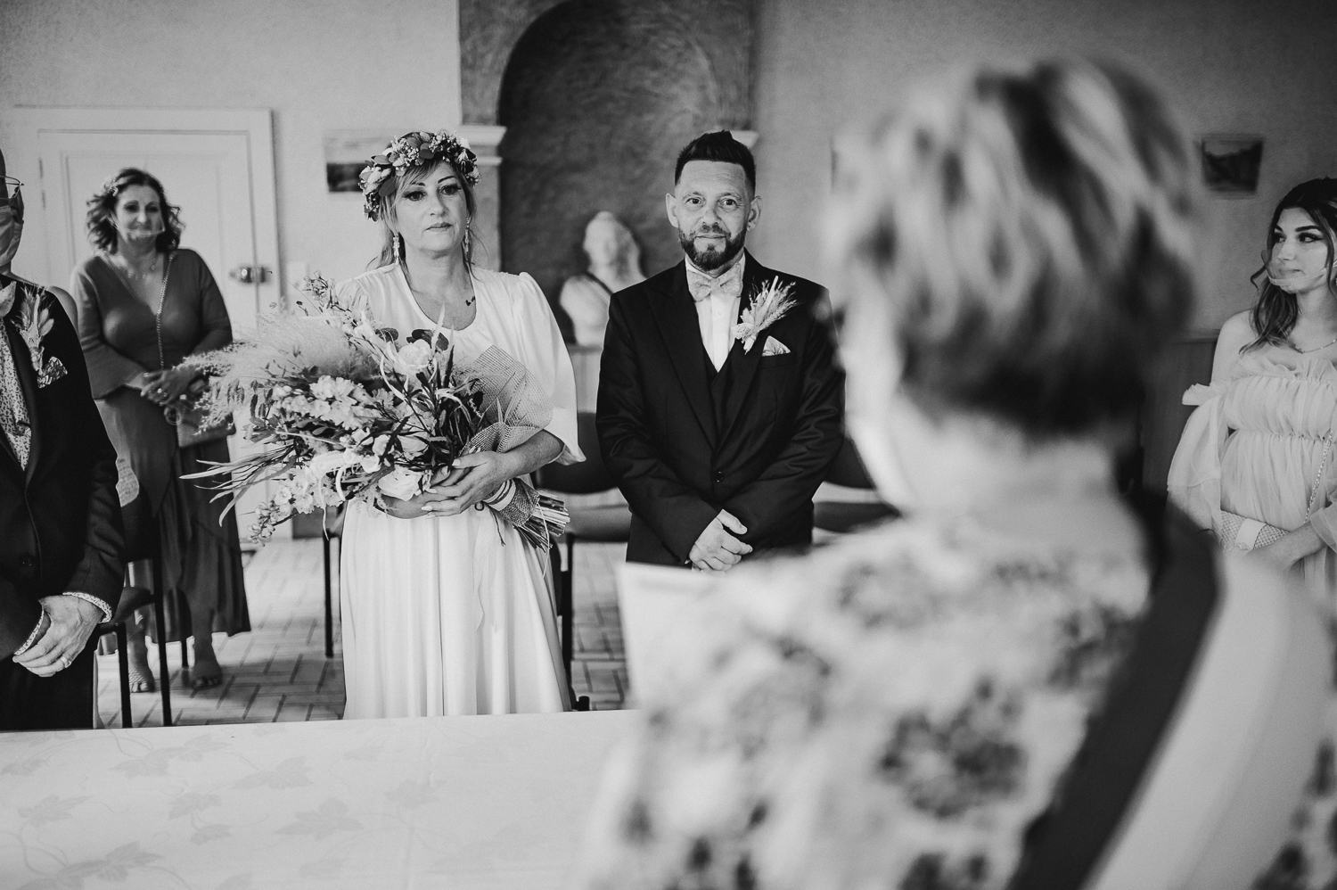 mariage à la maison