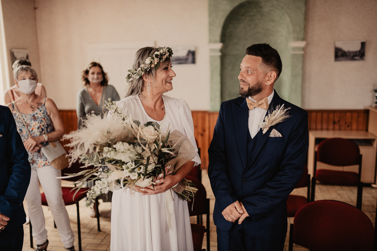 mariage à la maison