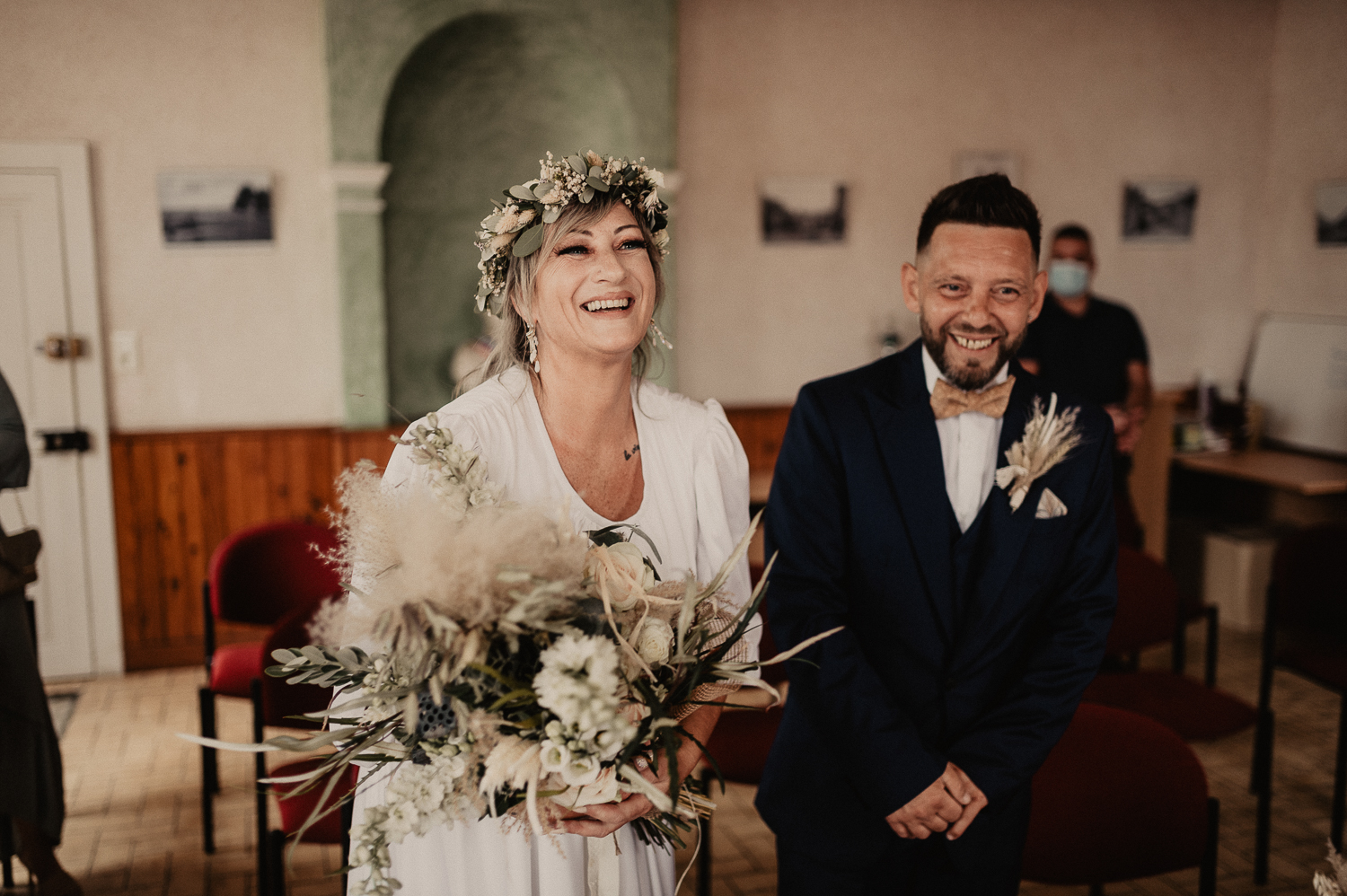 mariage à la maison