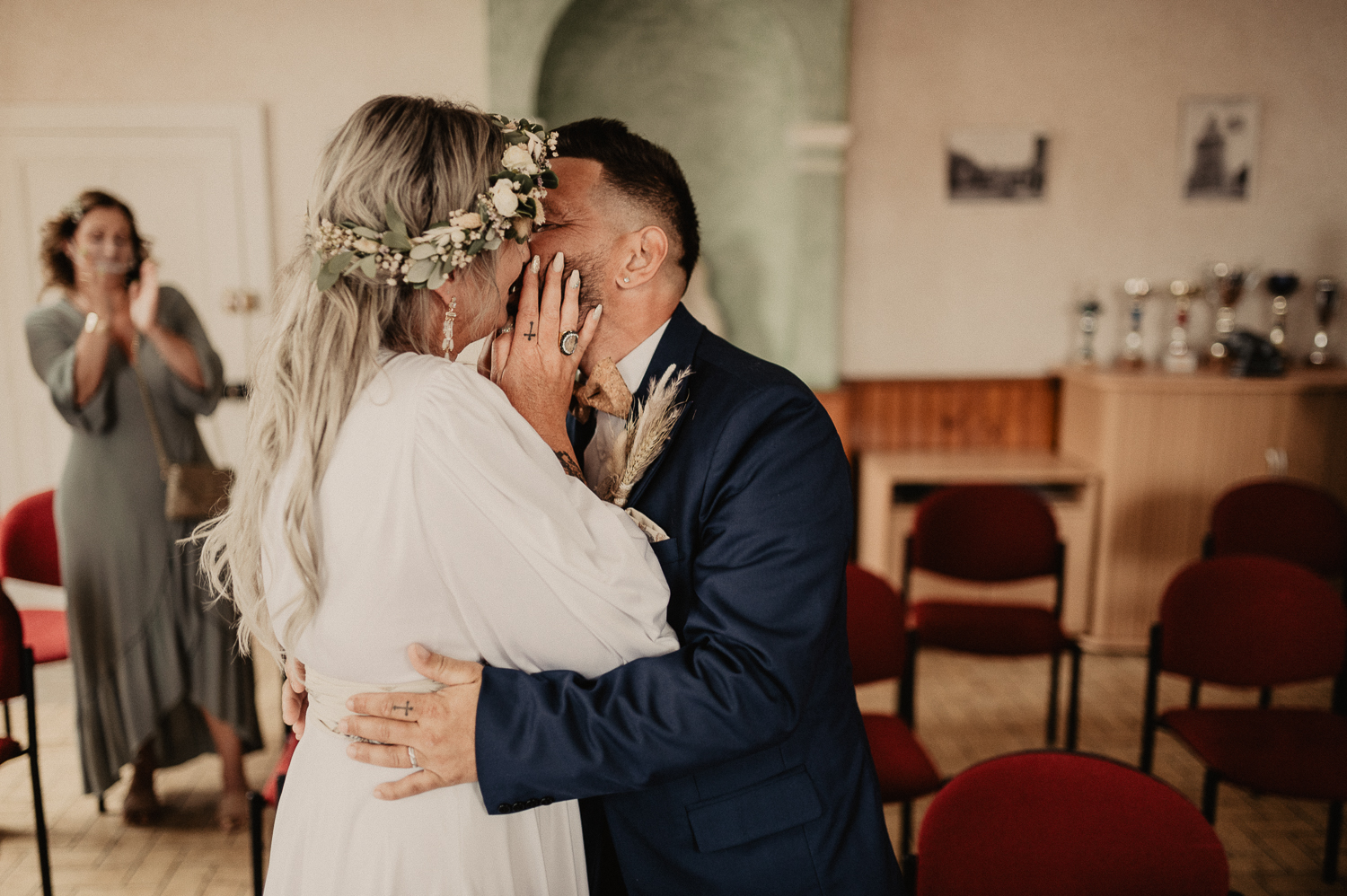 mariage à la maison