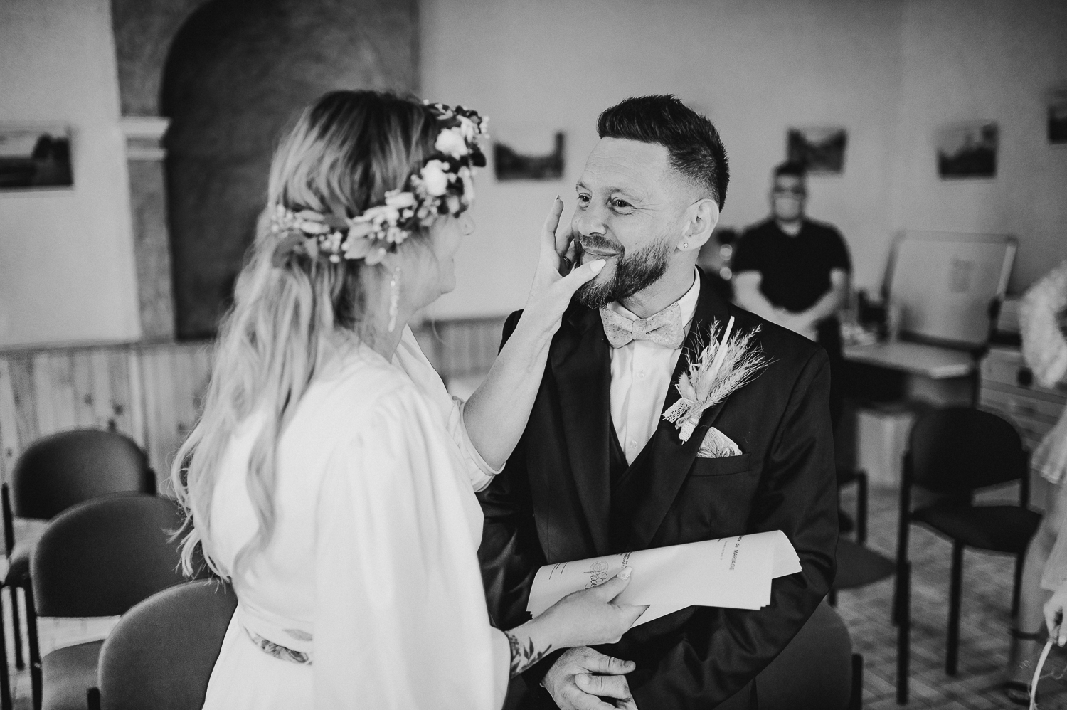 mariage à la maison