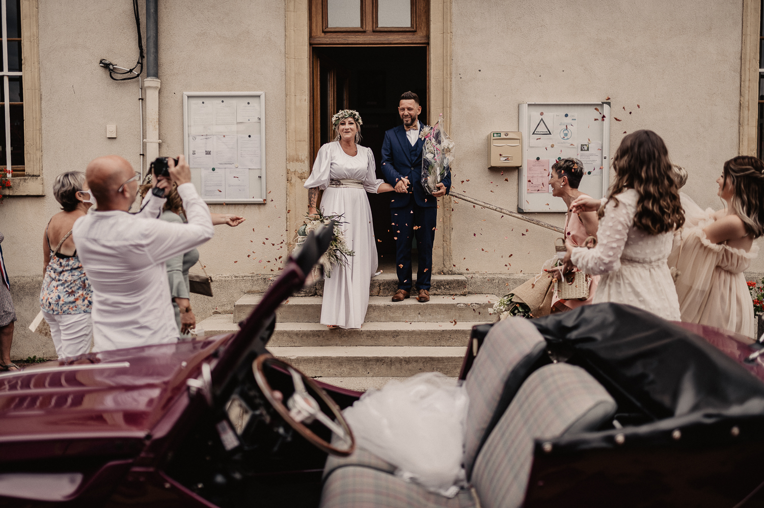 mariage à la maison