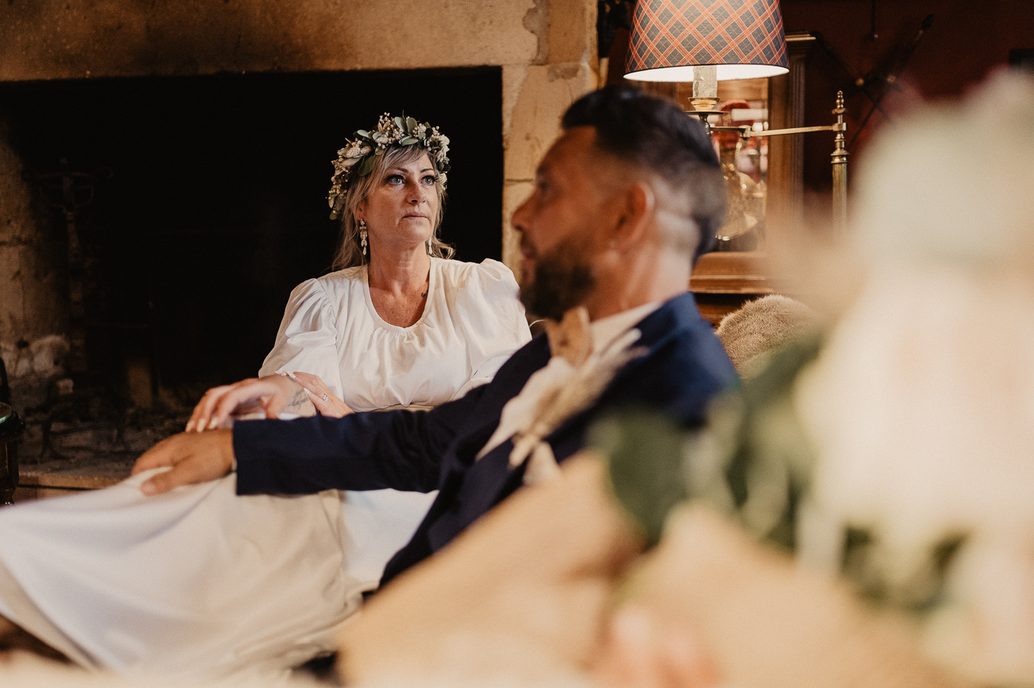 mariage à la maison