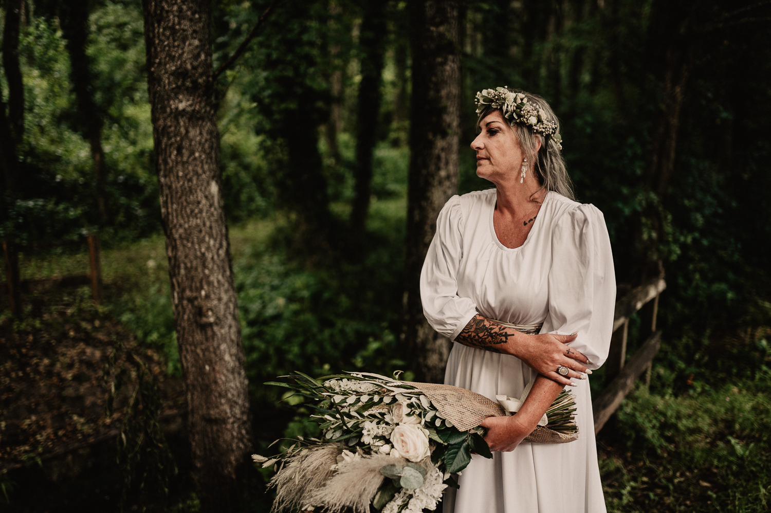 mariage à la maison