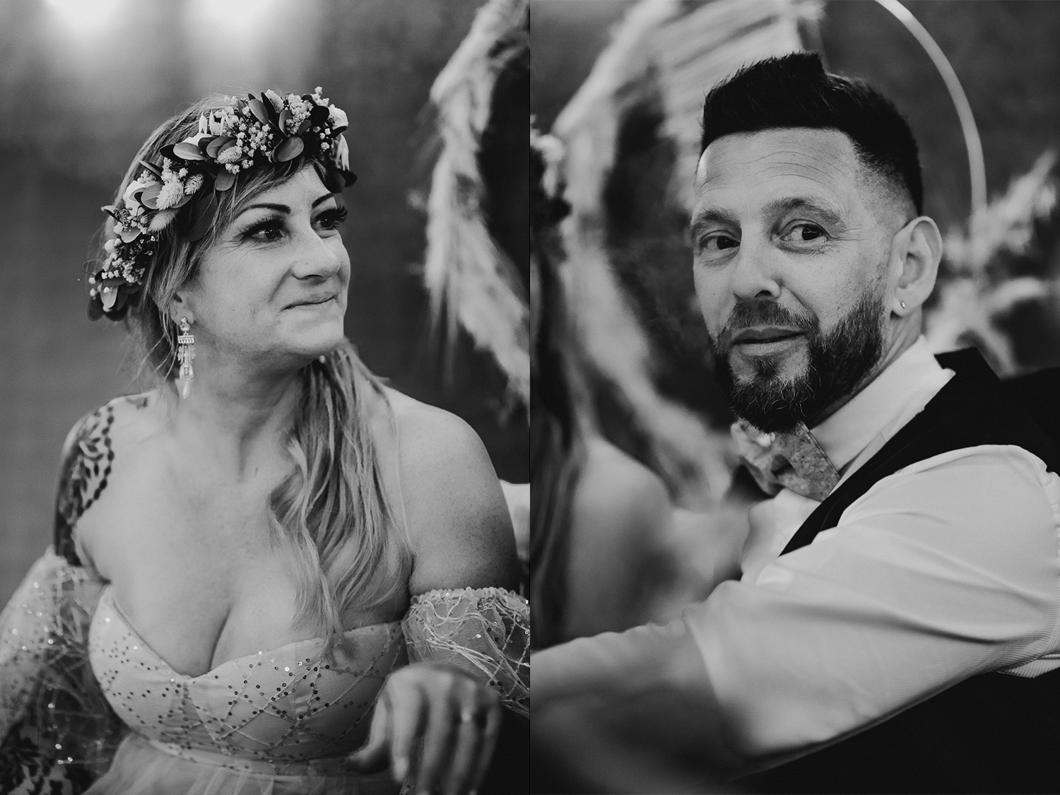 mariage à la maison