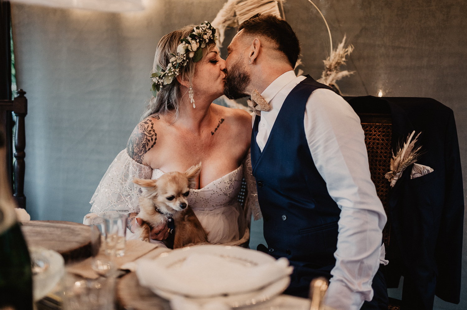mariage à la maison