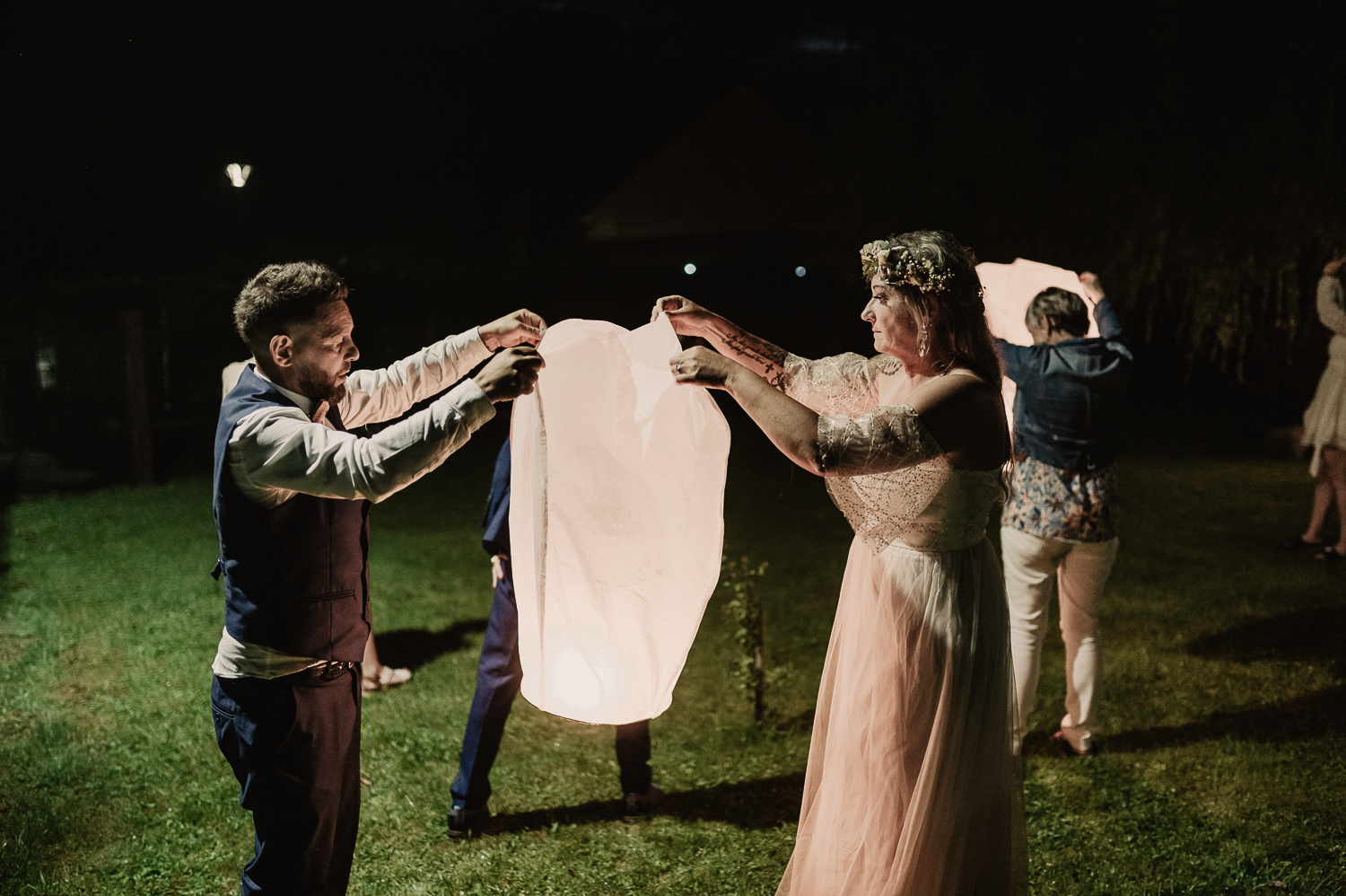 mariage à la maison