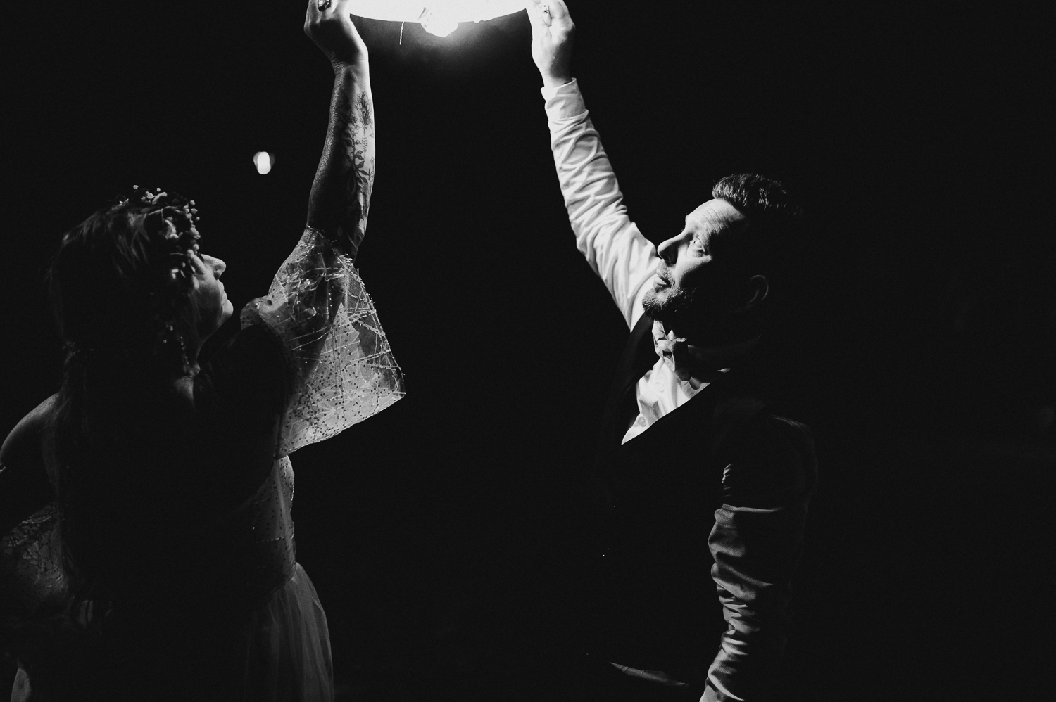 mariage à la maison