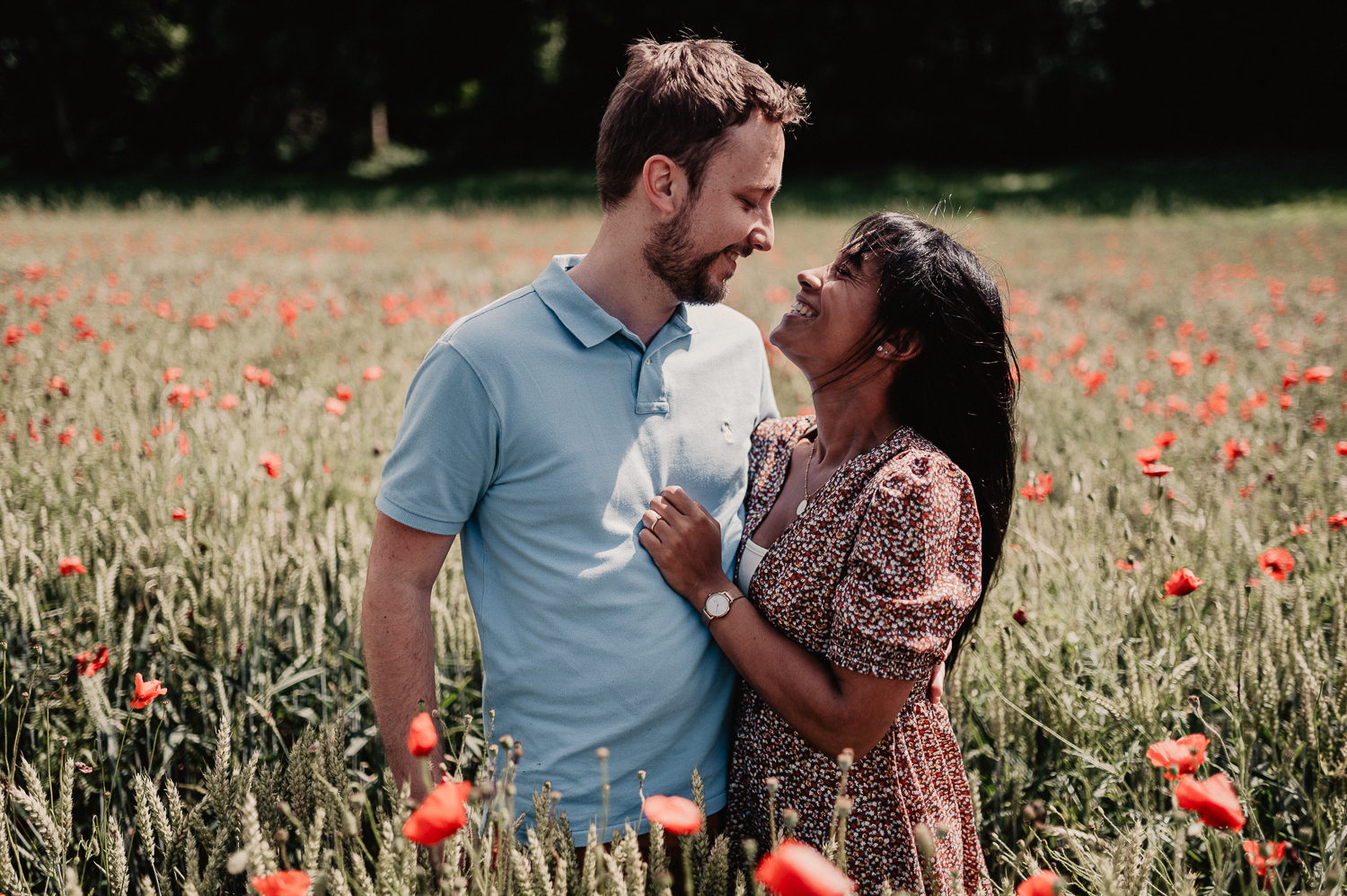 séance engagement dans les coquelicots