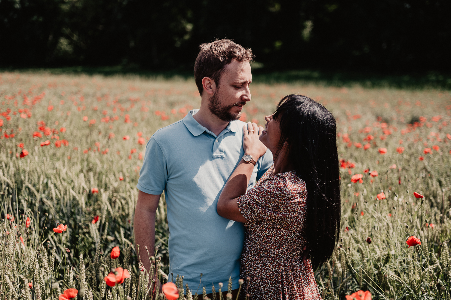 séance engagement dans les coquelicots