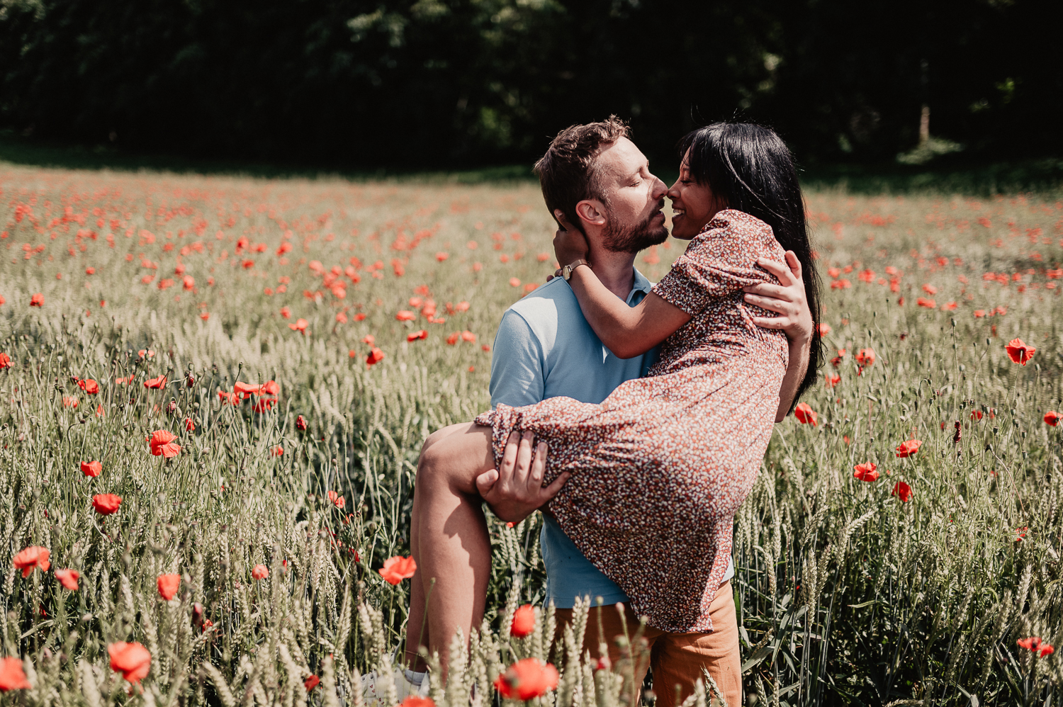 séance engagement dans les coquelicots