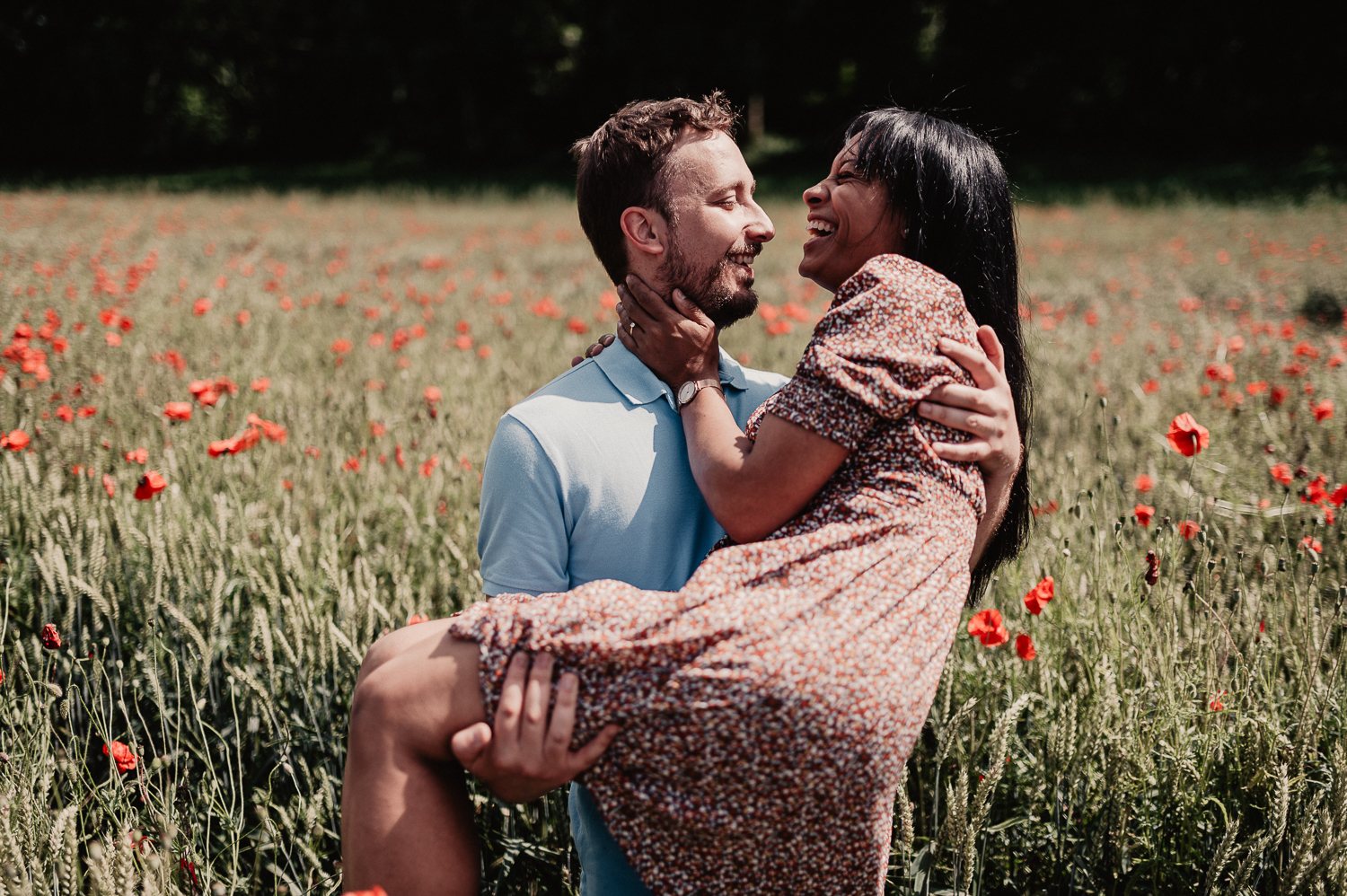 séance engagement dans les coquelicots
