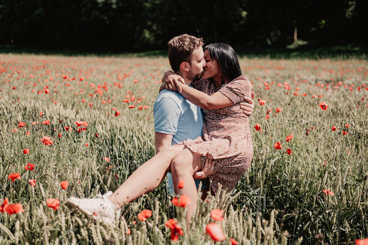 séance engagement dans les coquelicots