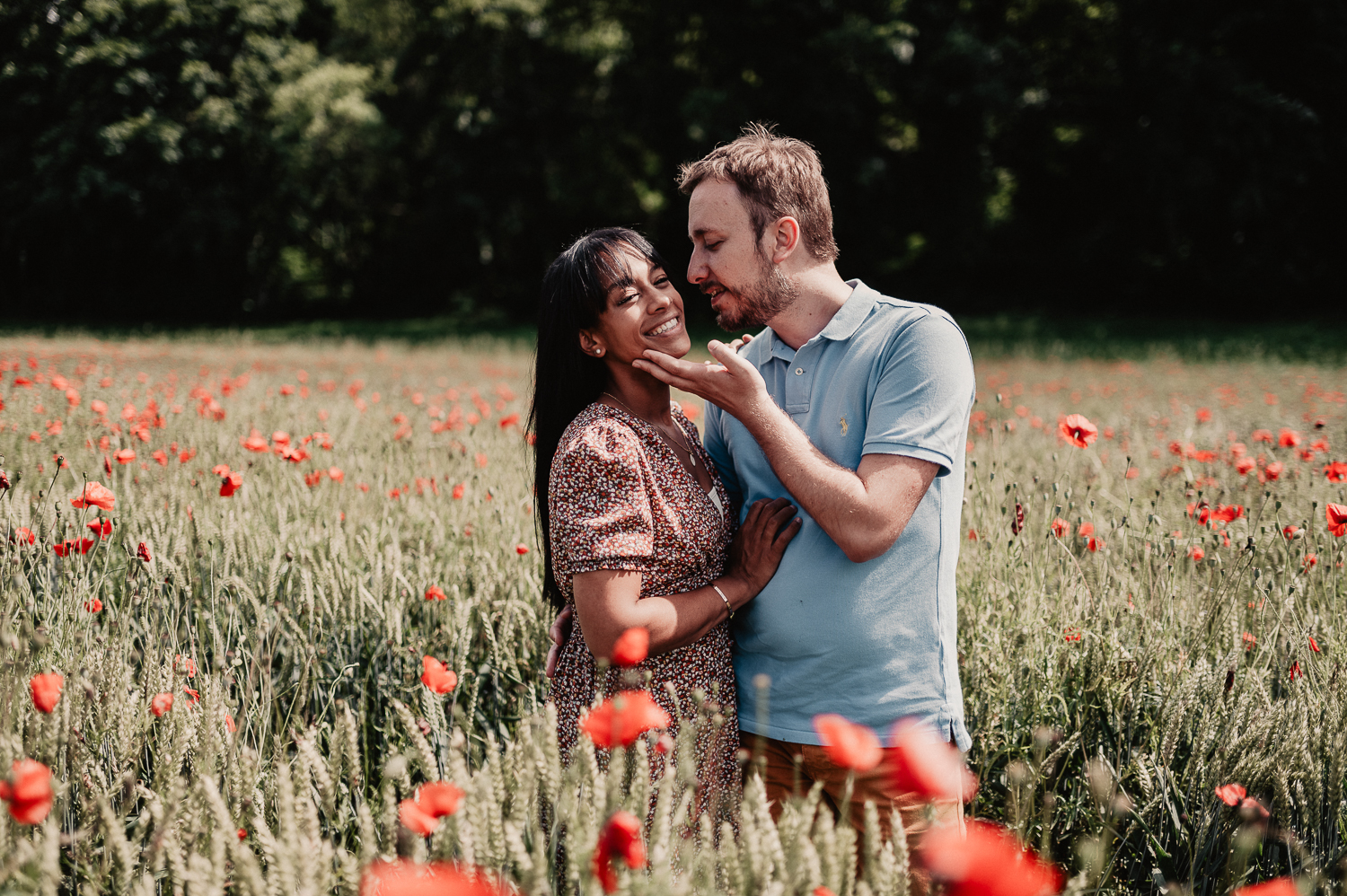séance engagement dans les coquelicots