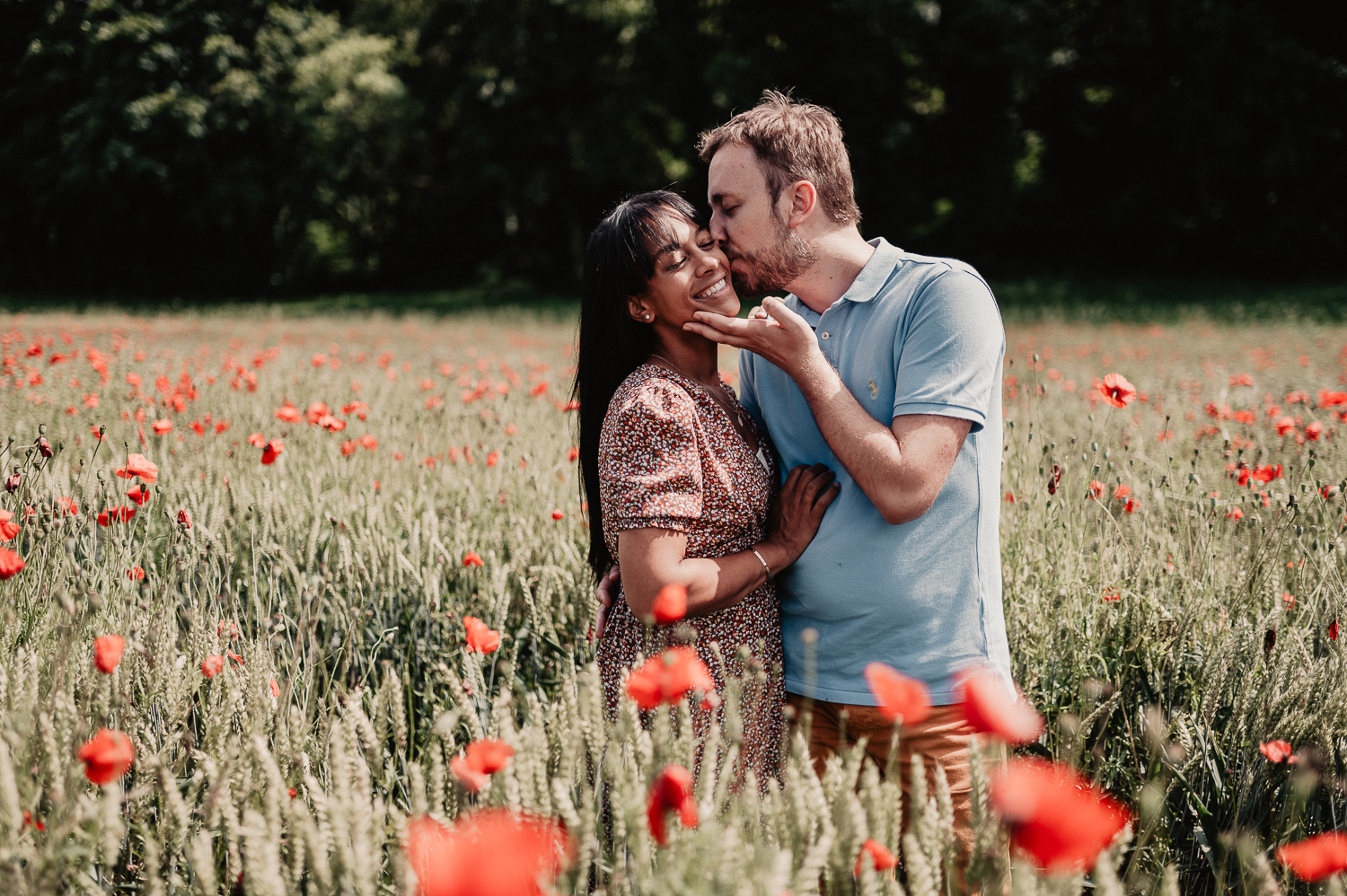séance engagement dans les coquelicots