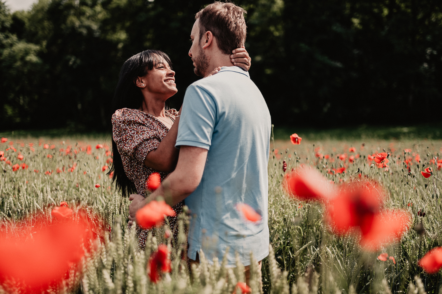 séance engagement dans les coquelicots