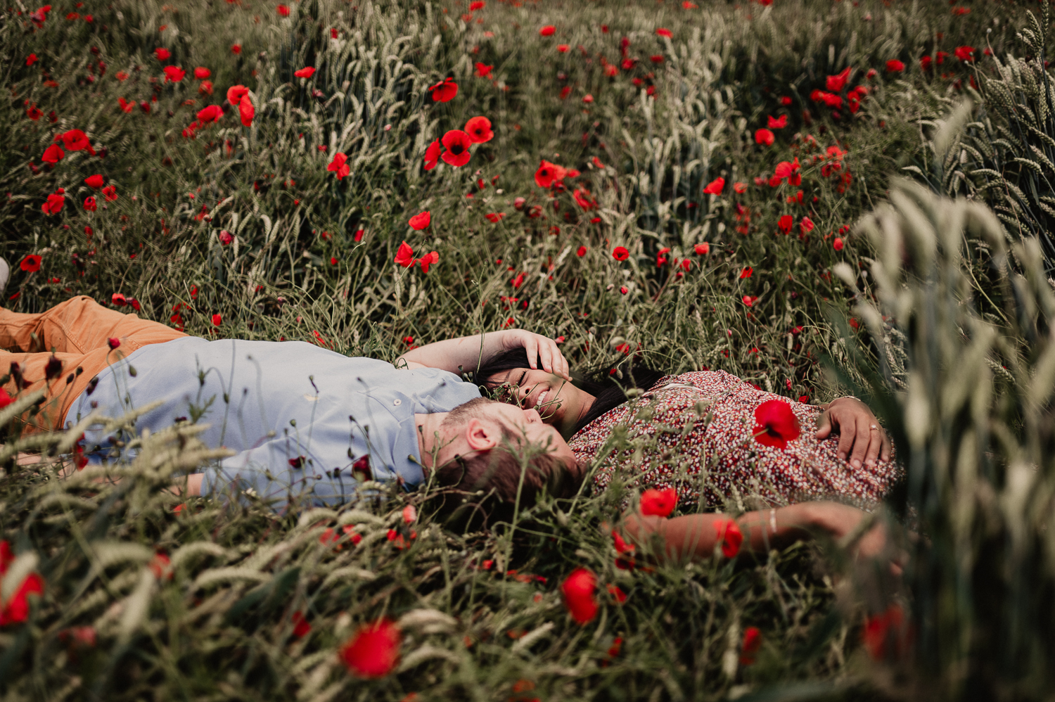 séance engagement dans les coquelicots
