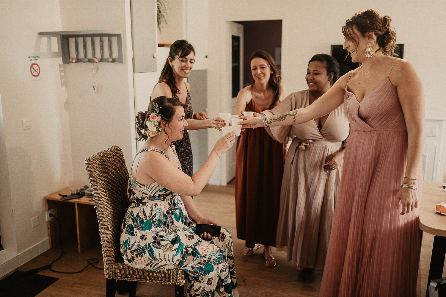 mariage à la ferme de la loge
