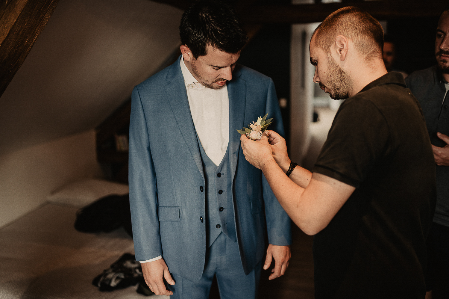 mariage à la ferme de la loge