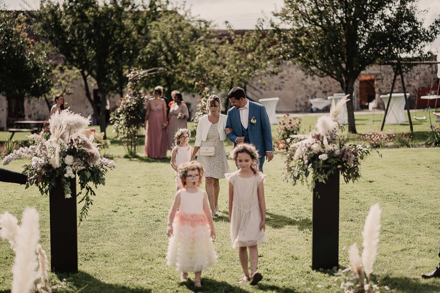 mariage à la ferme de la loge