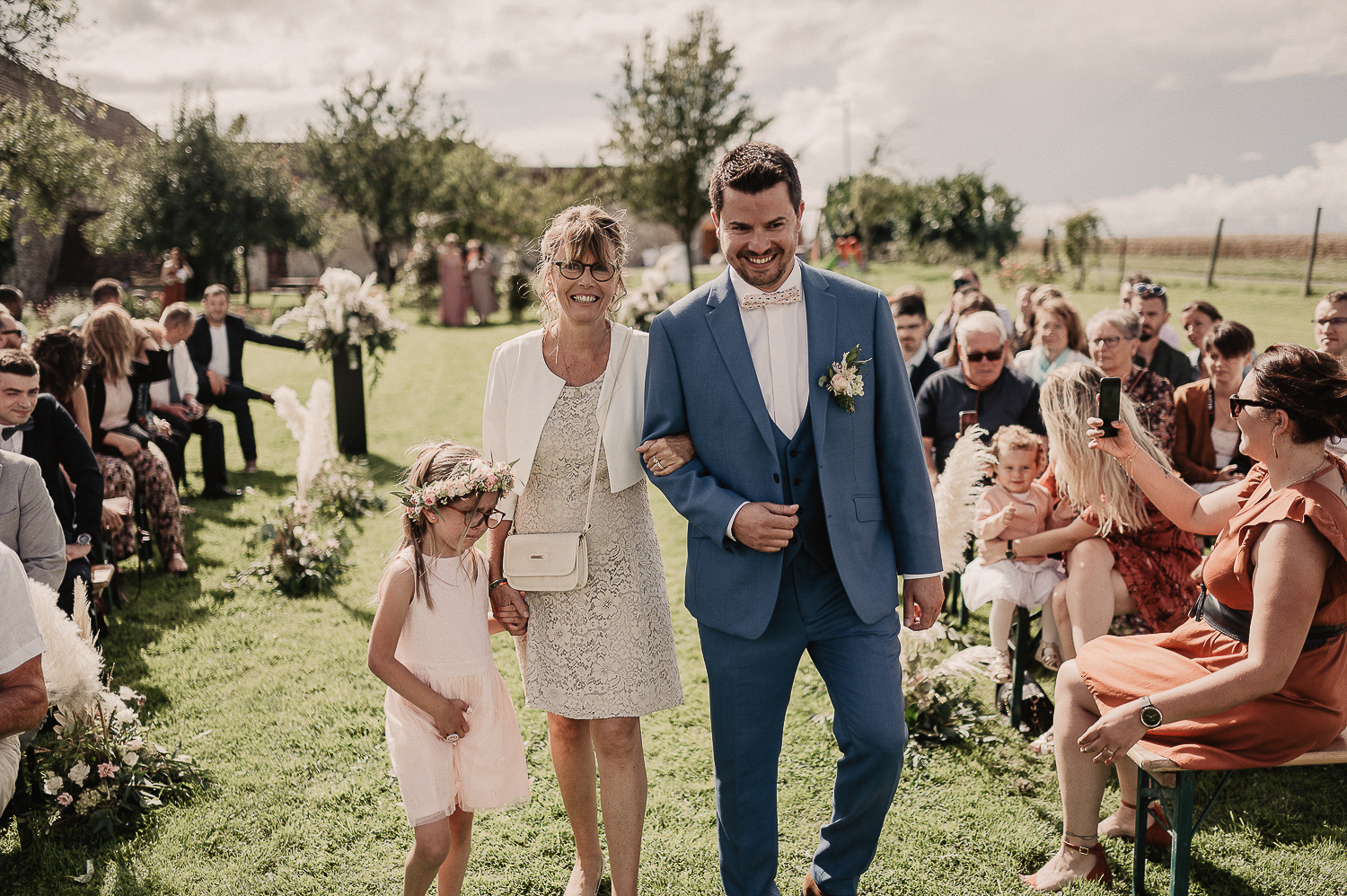 mariage à la ferme de la loge