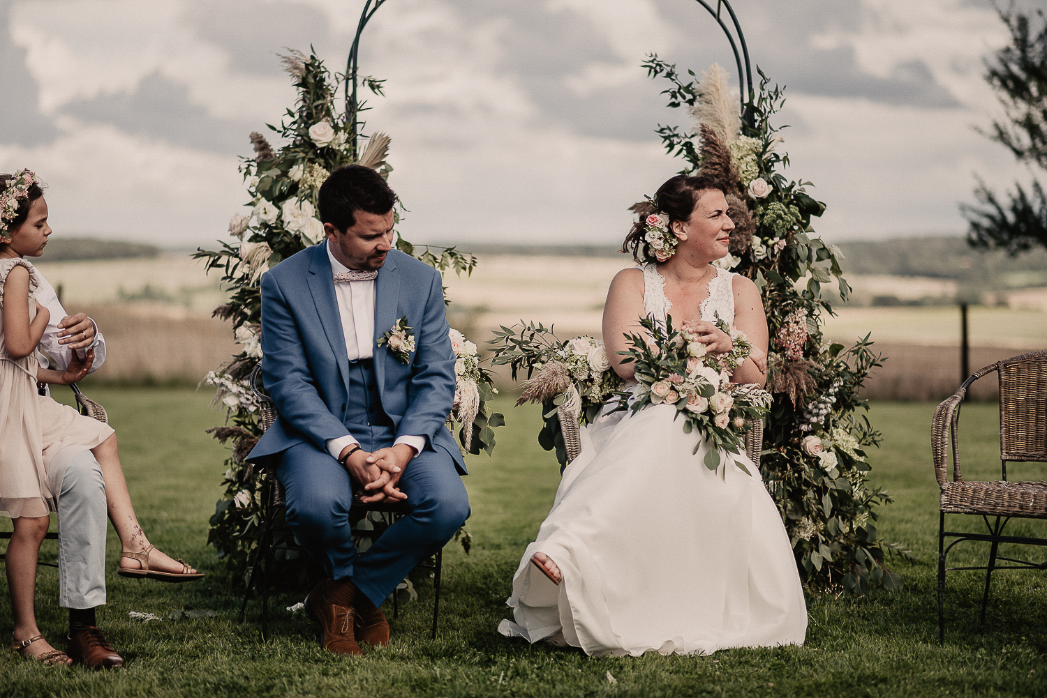 mariage à la ferme de la loge