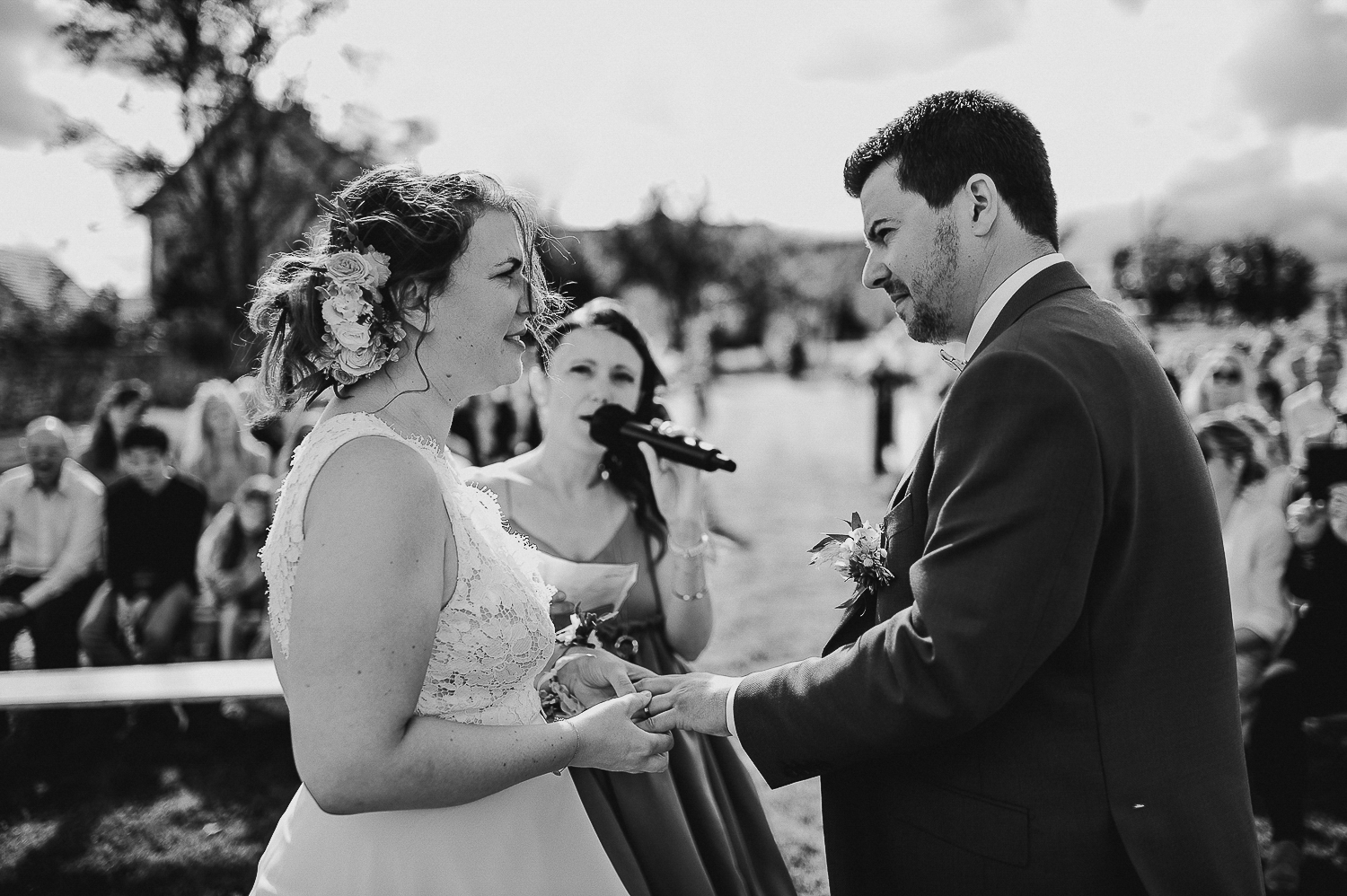 mariage à la ferme de la loge