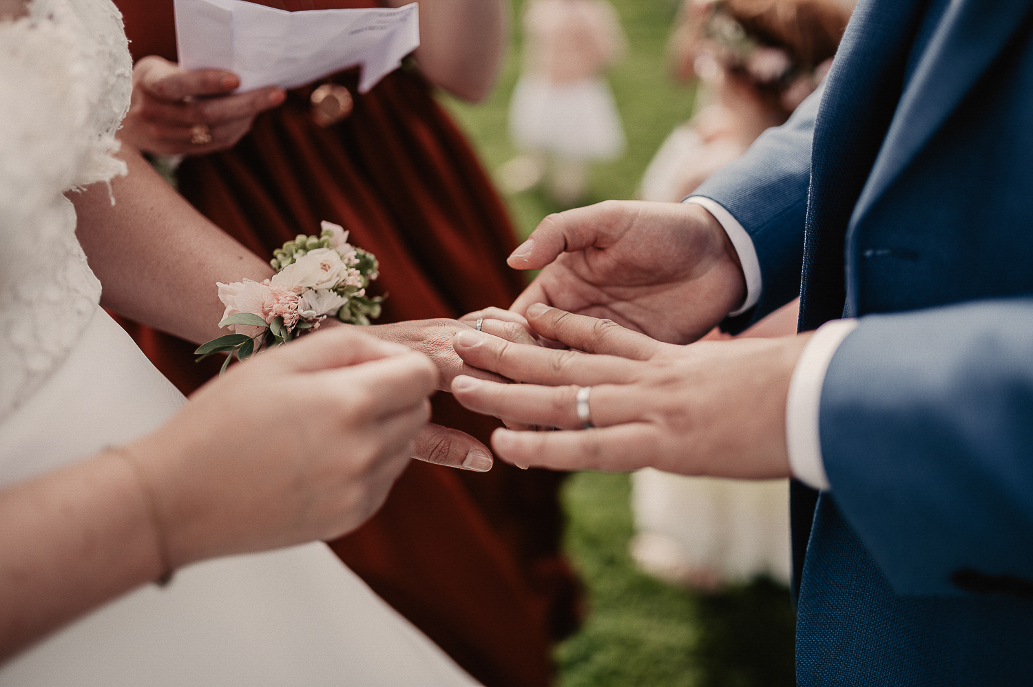 mariage à la ferme de la loge
