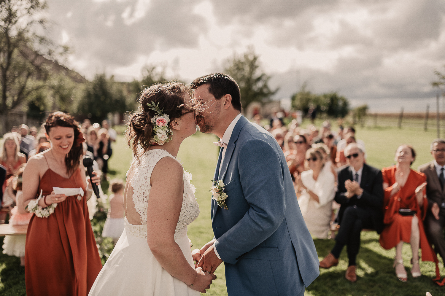 mariage à la ferme de la loge