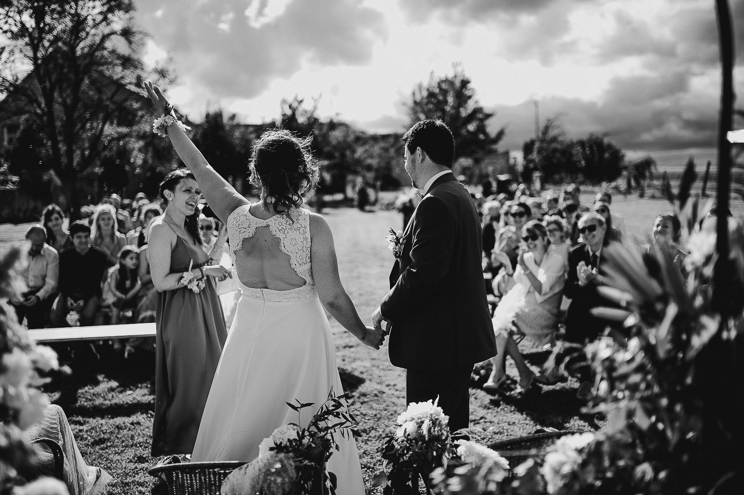mariage à la ferme de la loge