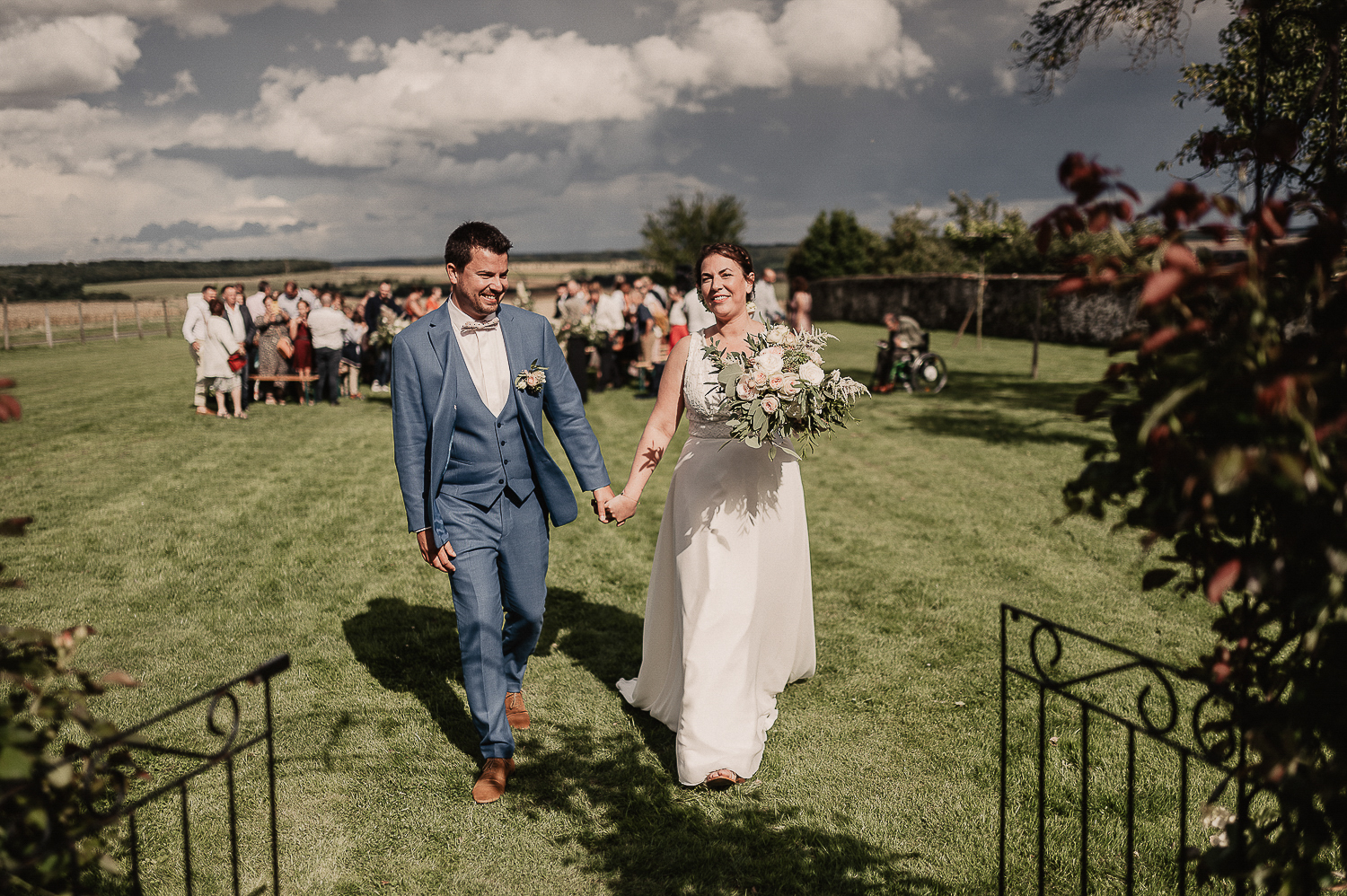 mariage à la ferme de la loge
