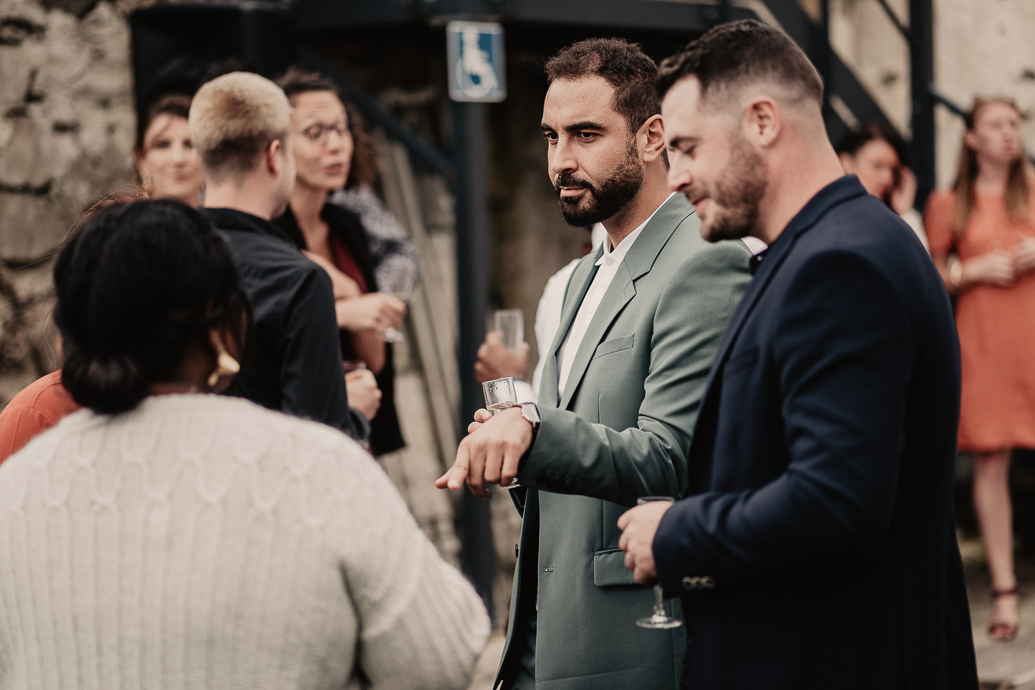 mariage à la ferme de la loge