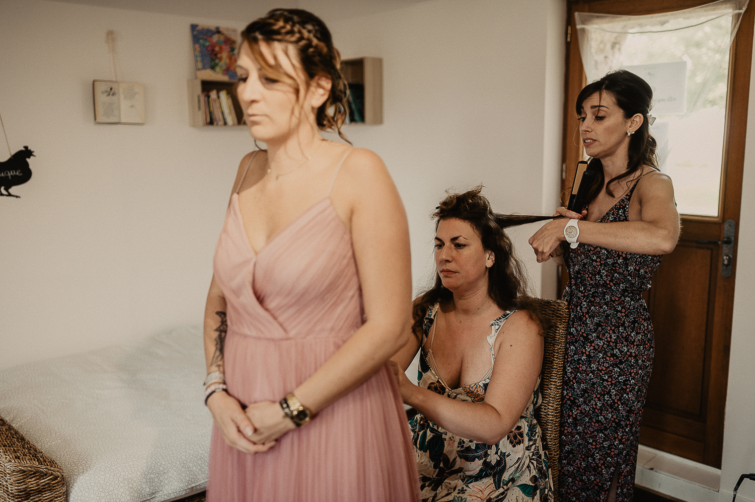 mariage à la ferme de la loge