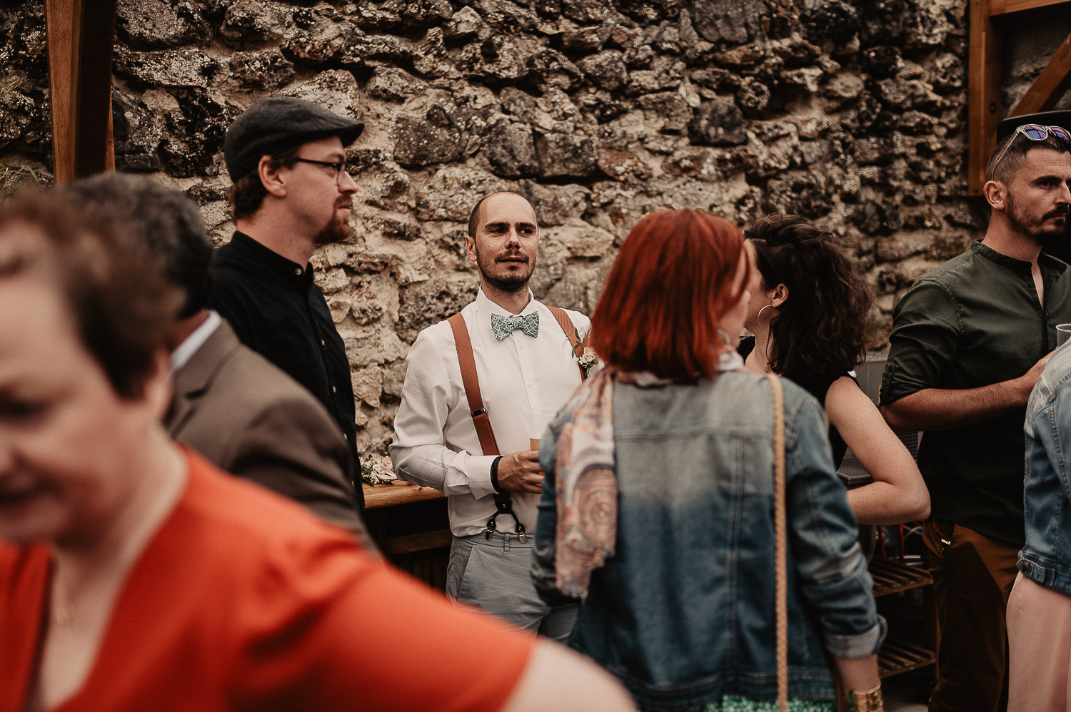 mariage à la ferme de la loge
