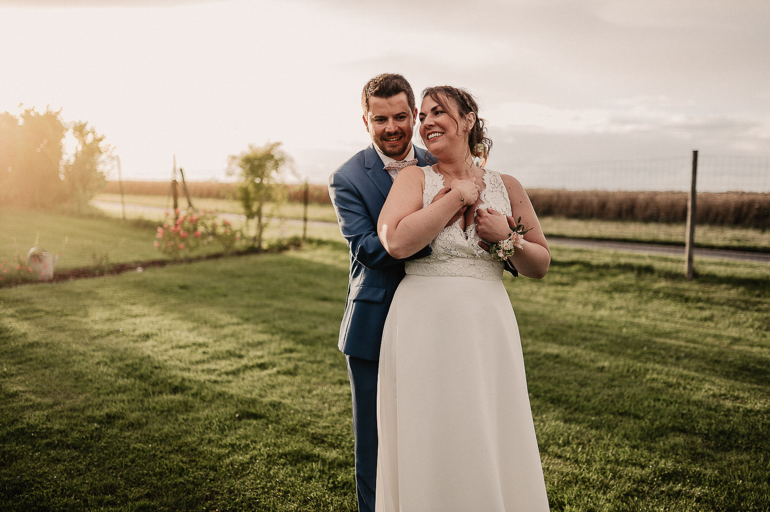 mariage à la ferme de la loge