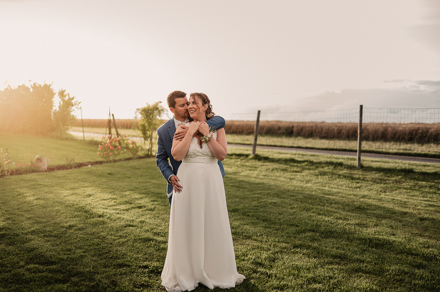mariage à la ferme de la loge