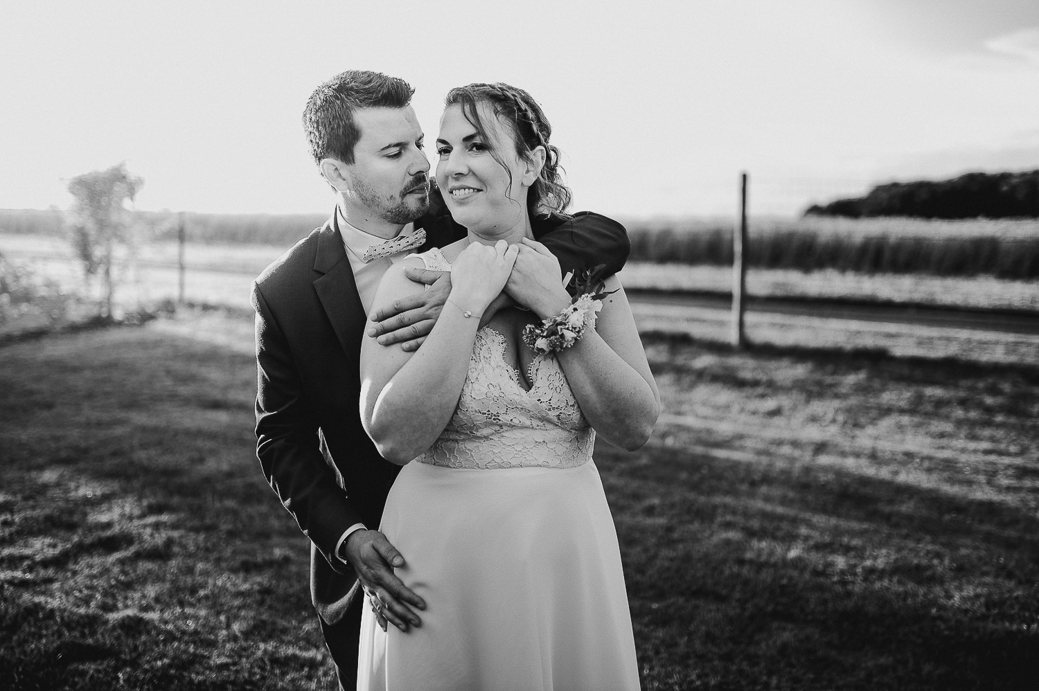 mariage à la ferme de la loge